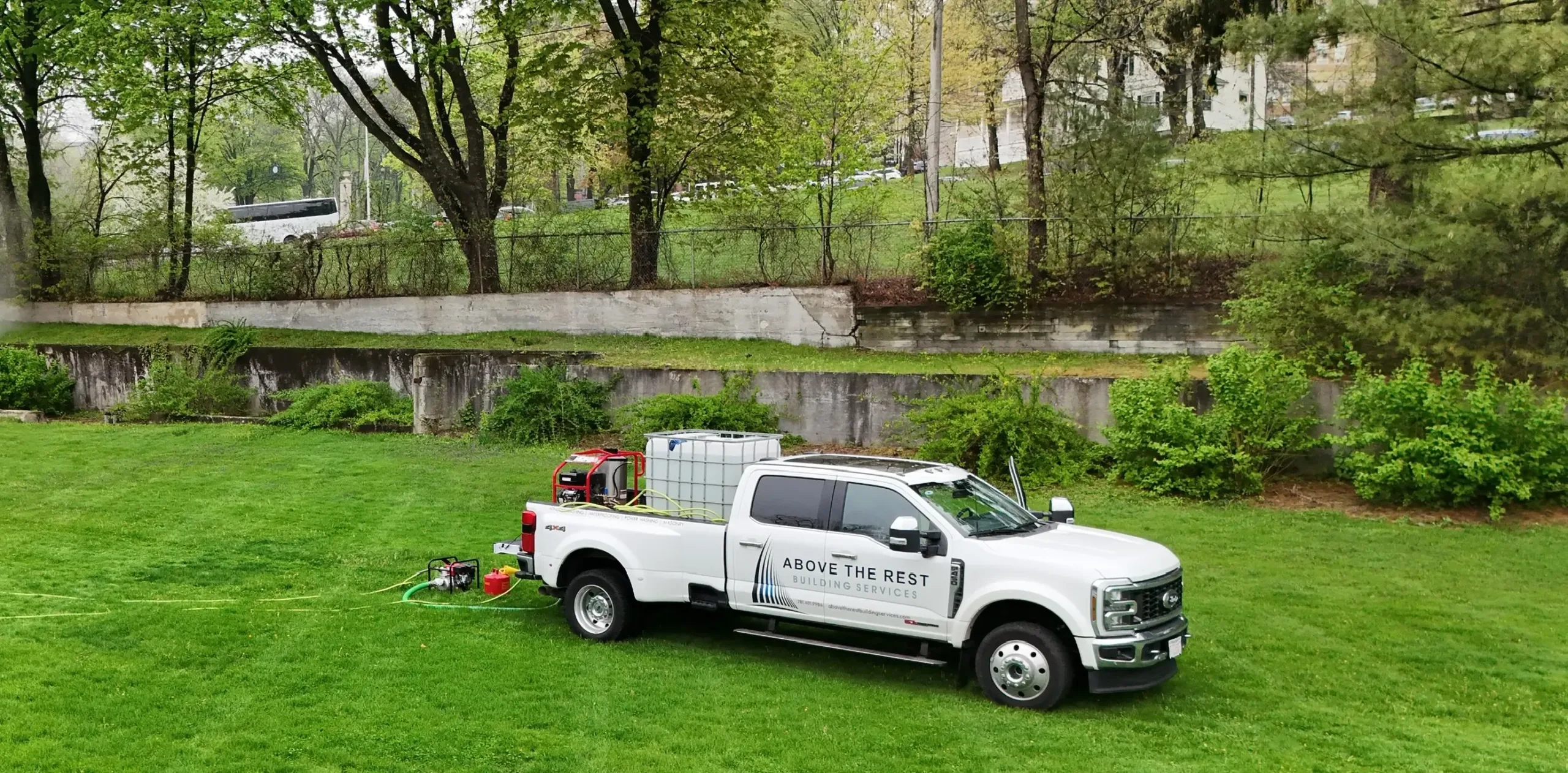 above-the-rest-building-services-vehicle