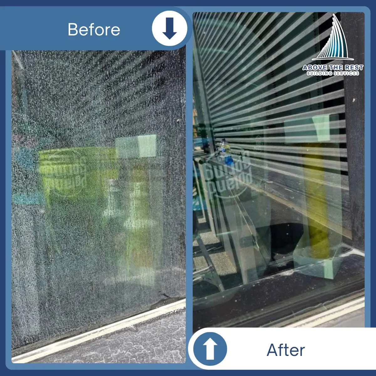 Cleaning before & After